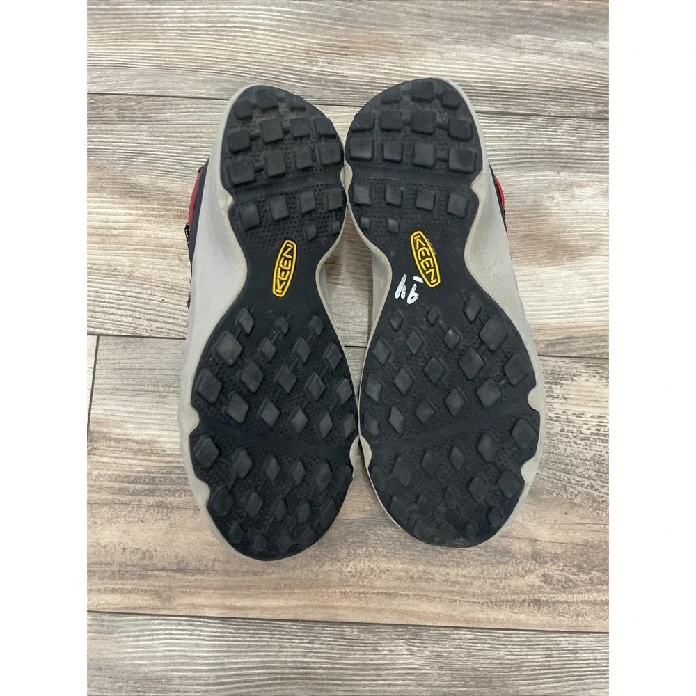 Keen Uneek SNK Sneaker Sandals Mens 8.5 Black Braided Cord Hiking Shoes